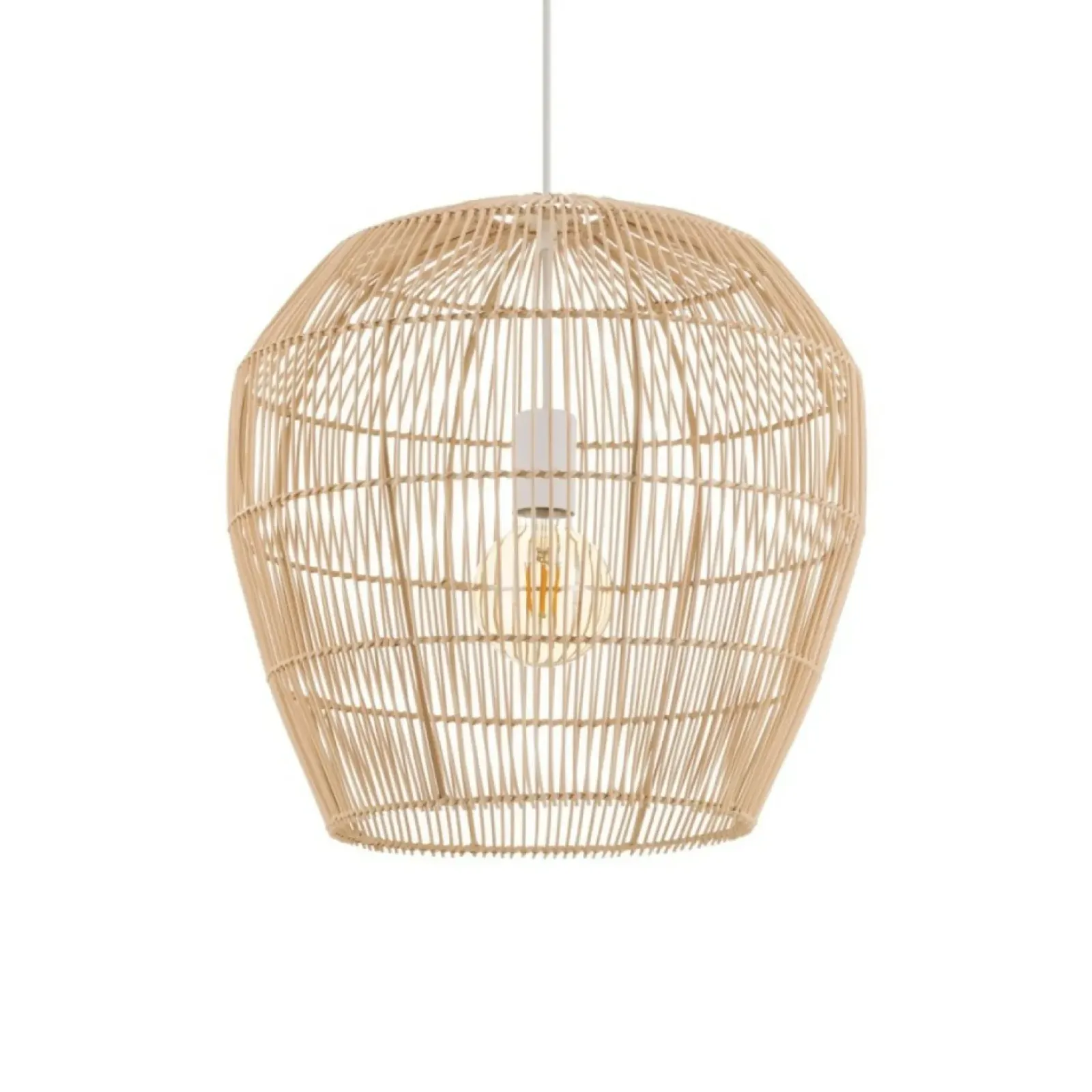 Sklep Kaja Naturalna lampa wisząca do sypialni 11163 HAITI | Kaja Oświetlenie Clearance