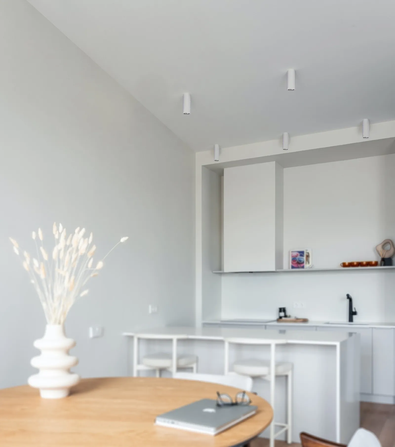 Sklep Kaja Natynkowy downlight do korytarza K-4415 MILE WHITE | Kaja Oświetlenie* Spoty - Tuby I Boxy