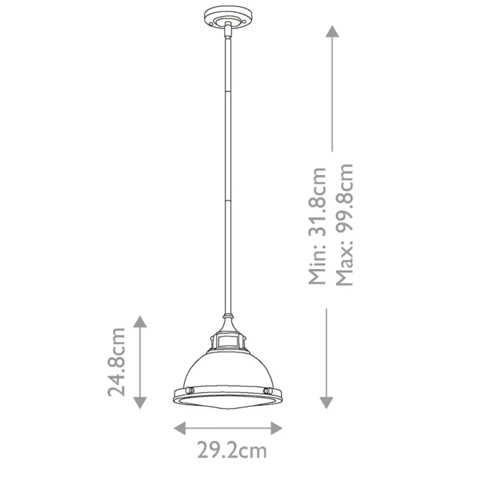 Sklep Kaja Niebanalna lampa w klasycznym stylu HK-AMELIA-P-S-CM z serii AMELIA chrom Online