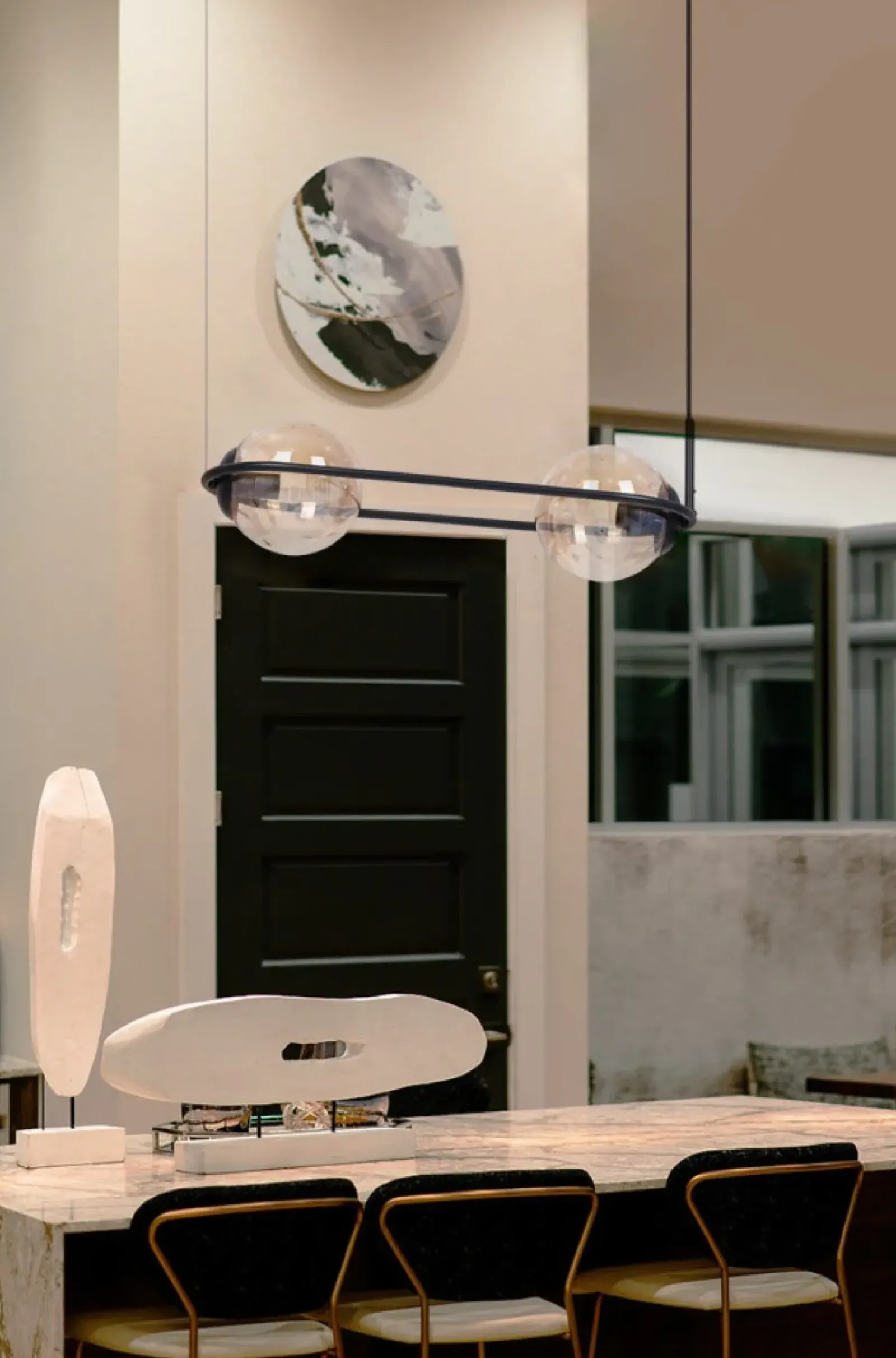 Sklep Kaja Niebanalna lampa wisząca, nad wyspę kuchenną K-5122 z serii VENTA Flash Sale