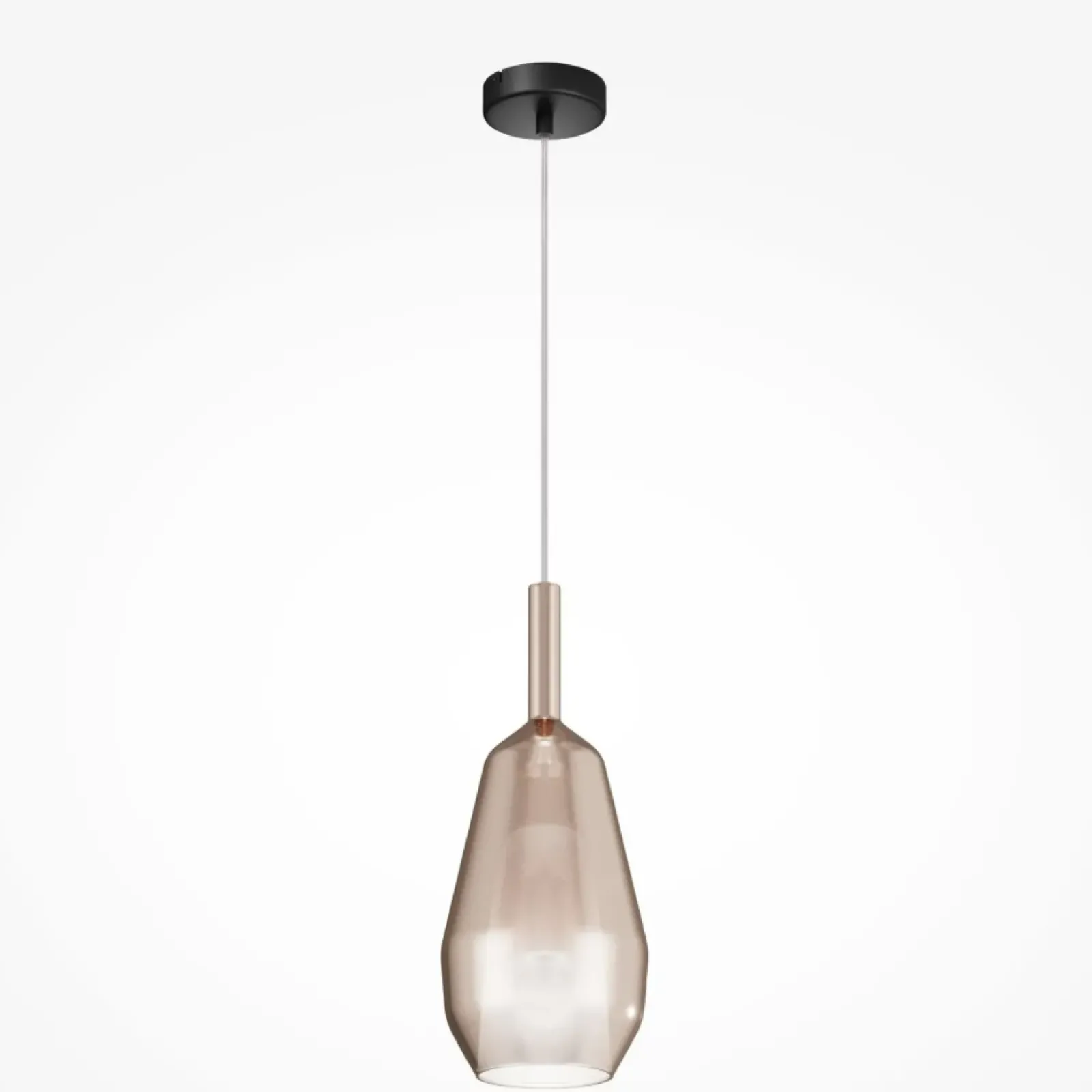 Sklep Kaja Niebanalna lampa wisząca, podłużny klosz MOD271PL-01B9 z serii DUALITY Discount