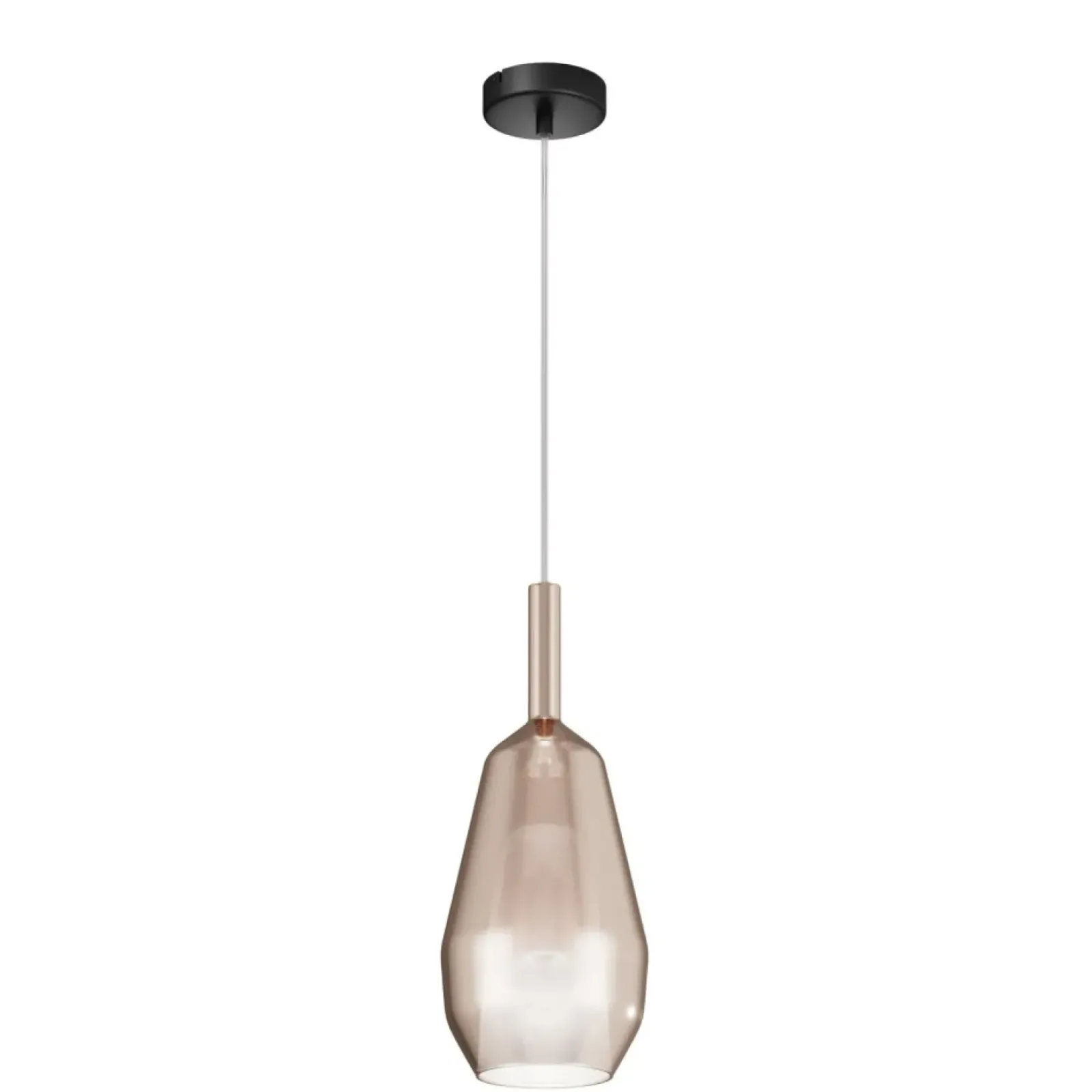 Sklep Kaja Niebanalna lampa wisząca, podłużny klosz MOD271PL-01B9 z serii DUALITY Discount