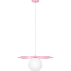 Sklep Kaja Niebanalna lampa wisząca w kolorze różu K-5441 z serii ROBIN Cheap