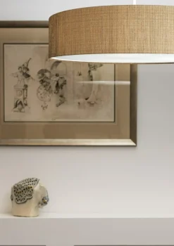 Sklep Kaja Niebanalna lampa wisząca ze m abażurem 8950 | Kaja Oświetlenie złoty Store