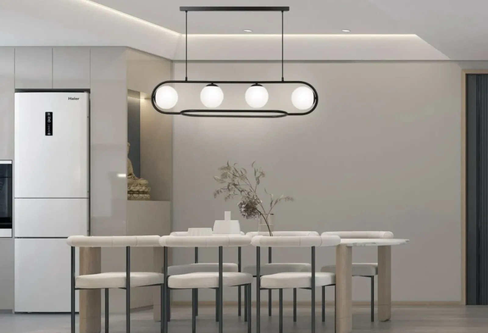 Sklep Kaja Niebanalna lampa wisząca z kloszami nad stół K-4962 | Kaja Oświetlenie Sale