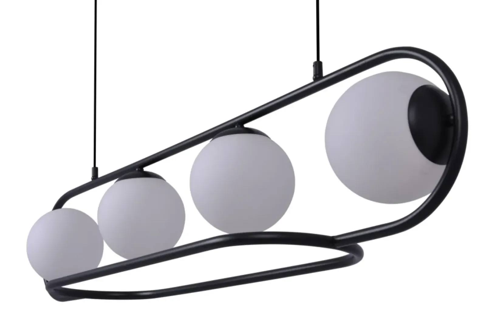 Sklep Kaja Niebanalna lampa wisząca z kloszami nad stół K-4962 | Kaja Oświetlenie Sale