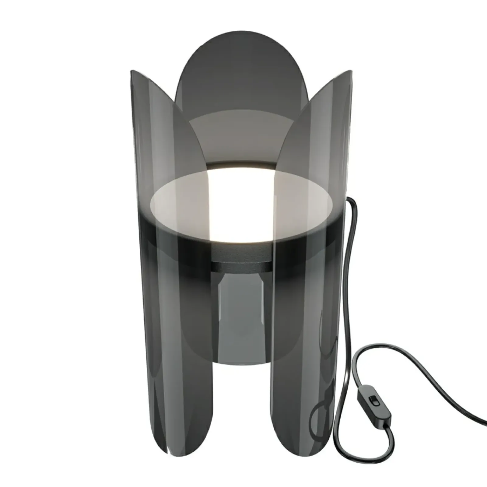Sklep Kaja Niebanalna lampka stołowa, czarna MOD416TL-L6BR3K z serii INSIGHT* Lampy Led|Nowoczesne Lampki Stołowe