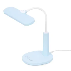 Sklep Kaja Niebieska lampka biurkowa, wbudowany LED K-BL1521 seria MILO*Dzieci Lampki Biurkowe|Lampy Led