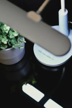 Sklep Kaja Niebieska lampka biurkowa, wbudowany LED K-BL1521 seria MILO*Dzieci Lampki Biurkowe|Lampy Led