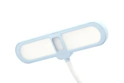 Sklep Kaja Niebieska lampka biurkowa, wbudowany LED K-BL1521 seria MILO*Dzieci Lampki Biurkowe|Lampy Led