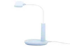 Sklep Kaja Niebieska lampka biurkowa, wbudowany LED K-BL1521 seria MILO*Dzieci Lampki Biurkowe|Lampy Led