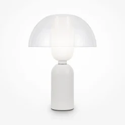 Sklep Kaja Niecodzienna lampa stołowa, szklana MOD177TL-01W z serii MEMORY* Nowoczesne Lampki Stołowe