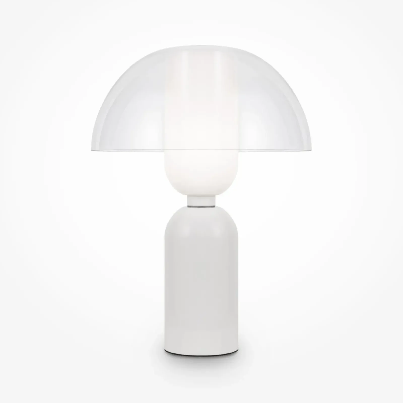 Sklep Kaja Niecodzienna lampa stołowa, szklana MOD177TL-01W z serii MEMORY* Nowoczesne Lampki Stołowe