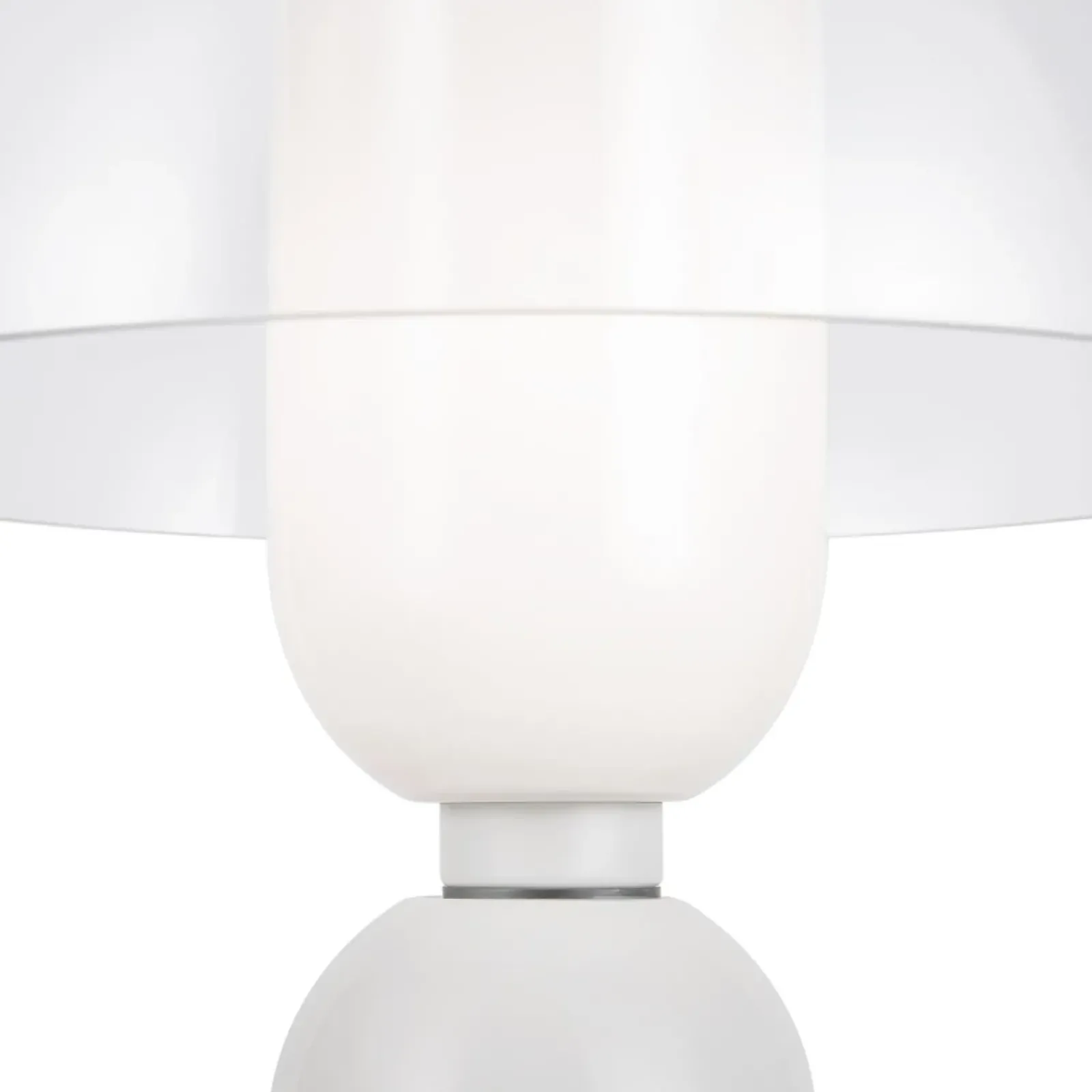 Sklep Kaja Niecodzienna lampa stołowa, szklana MOD177TL-01W z serii MEMORY* Nowoczesne Lampki Stołowe
