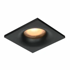 Sklep Kaja Nieruchoma oprawa wpustowa, gwint GU10 DL-61903-IP44-BK NARU | Kaja* Lampy Do Łazienki|Oprawy Podtynkowe