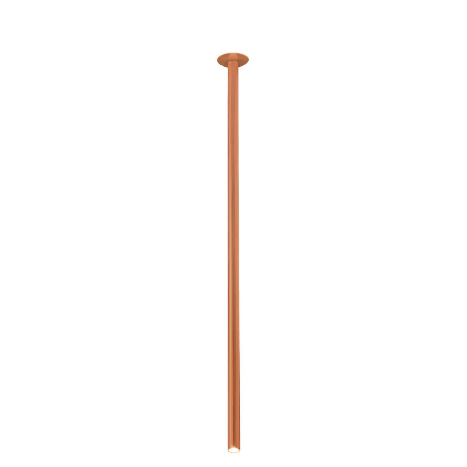 Sklep Kaja Nieruchomy, długi sopel - miedź mat 120cm ANT 9439 ALHA T | Kaja* Oprawy Podtynkowe