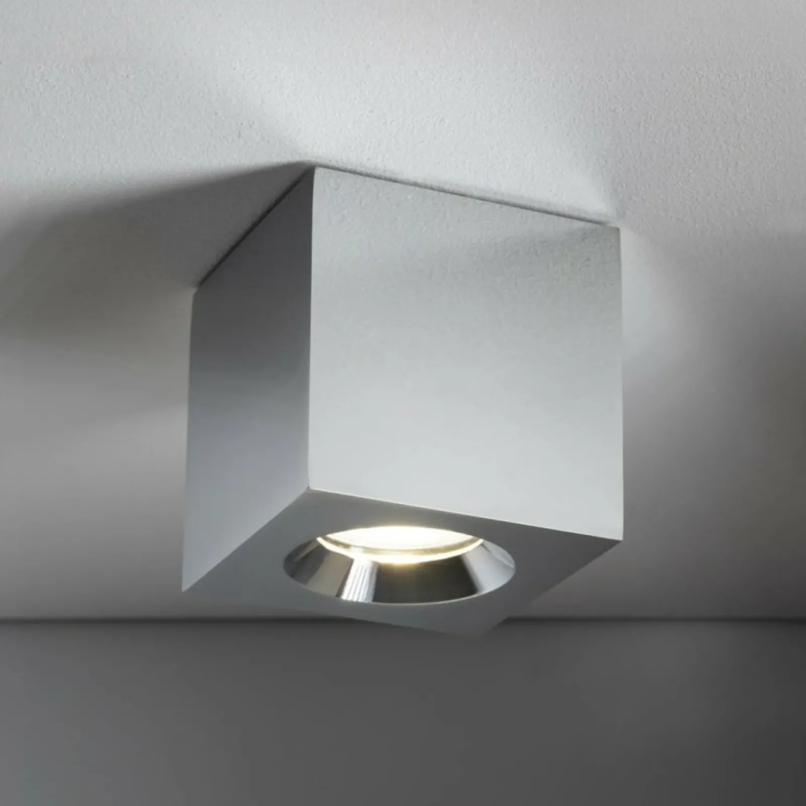 Sklep Kaja Nieruchomy reflektor natynkowy 8,5x8,5cm 10717 PARANA | Kaja* Lampy Do Łazienki