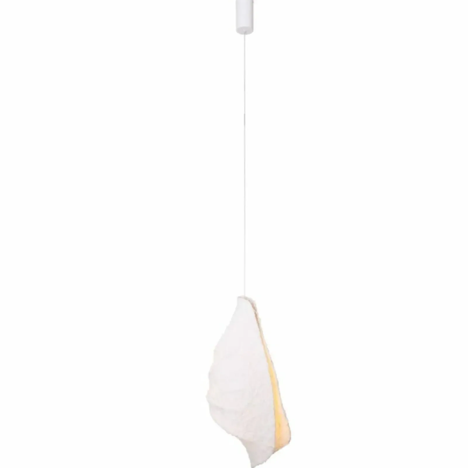 Sklep Kaja Niespotykana, biała lampa wisząca LED MX P0540 CONCHA | Kaja Sale