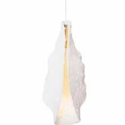 Sklep Kaja Niespotykana, biała lampa wisząca LED MX P0540 CONCHA | Kaja Sale