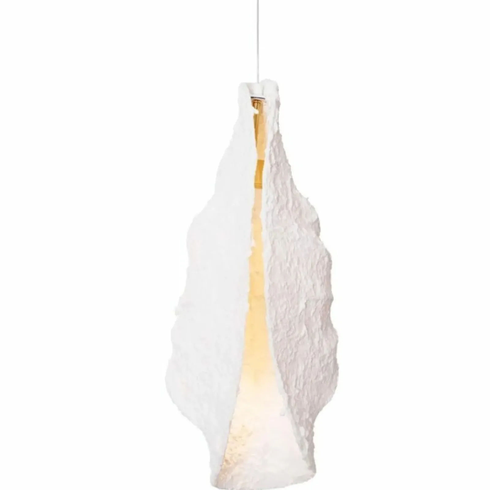 Sklep Kaja Niespotykana, biała lampa wisząca LED MX P0540 CONCHA | Kaja Sale