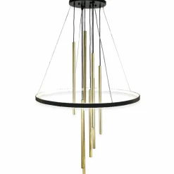 Sklep Kaja Niespotykana lampa wisząca LED do salonu ANT 5215 LUNA | Kaja Cheap