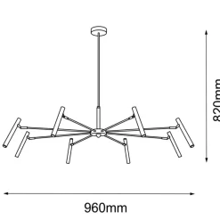 Sklep Kaja Niespotykana, minimalistyczna lampa wisząca ANT 8394 LIVO | Kaja Clearance