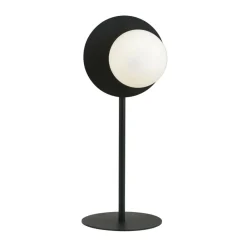 Sklep Kaja Niesymetryczna lampa stołowa z białym kloszem 1187/LN z serii OSLO* Nowoczesne Lampki Stołowe
