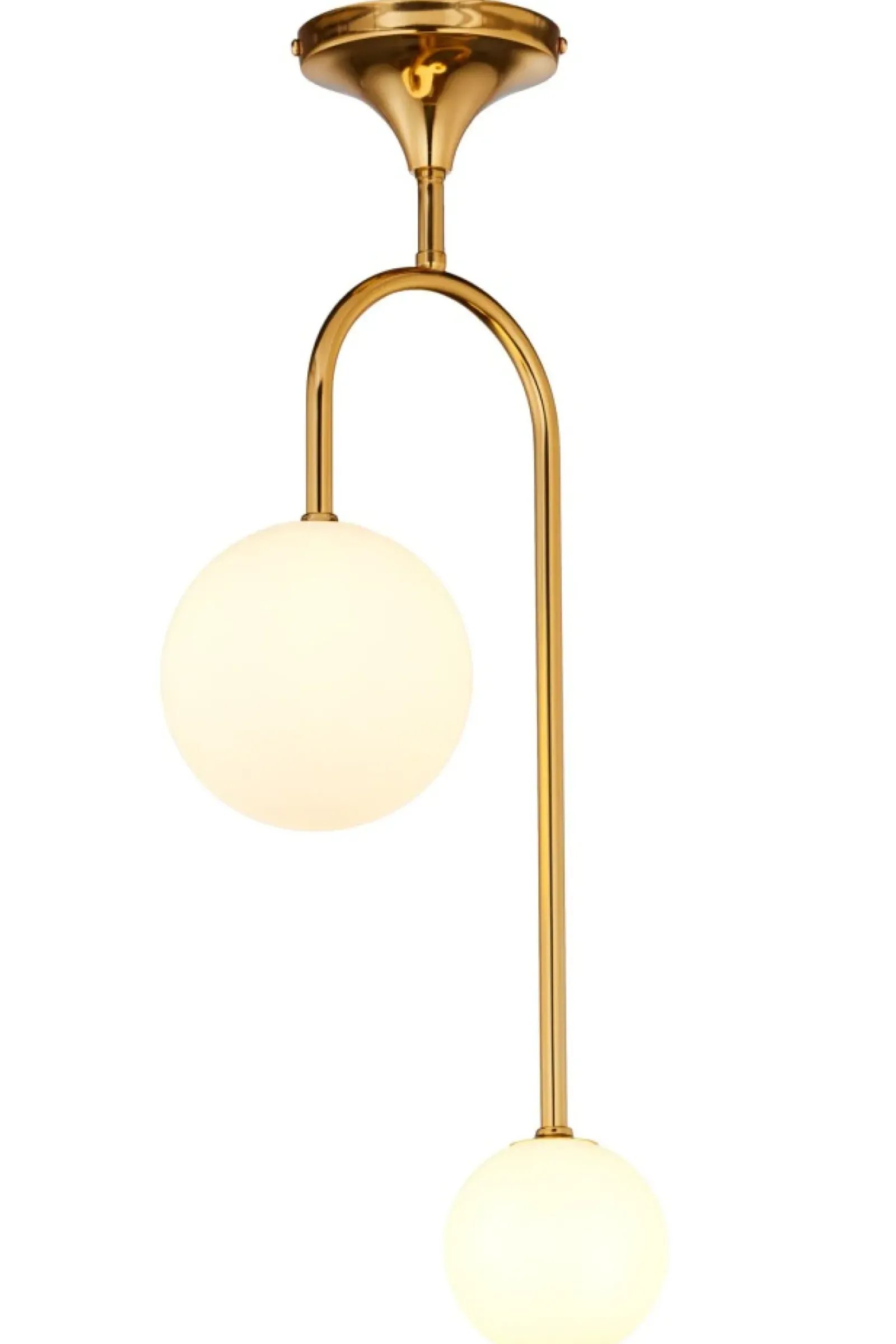 Sklep Kaja Niesymetryczna lampa sufitowa w kolorze złota JUP 1940 z serii SELEN Best Sale