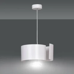 Sklep Kaja Nietuzinkowa, biała lampa wisząca do kuchni 306/1 VIXON | Kaja Sale