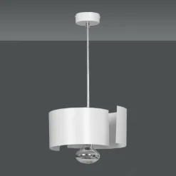 Sklep Kaja Nietuzinkowa, biała lampa wisząca do kuchni 306/1 VIXON | Kaja Sale