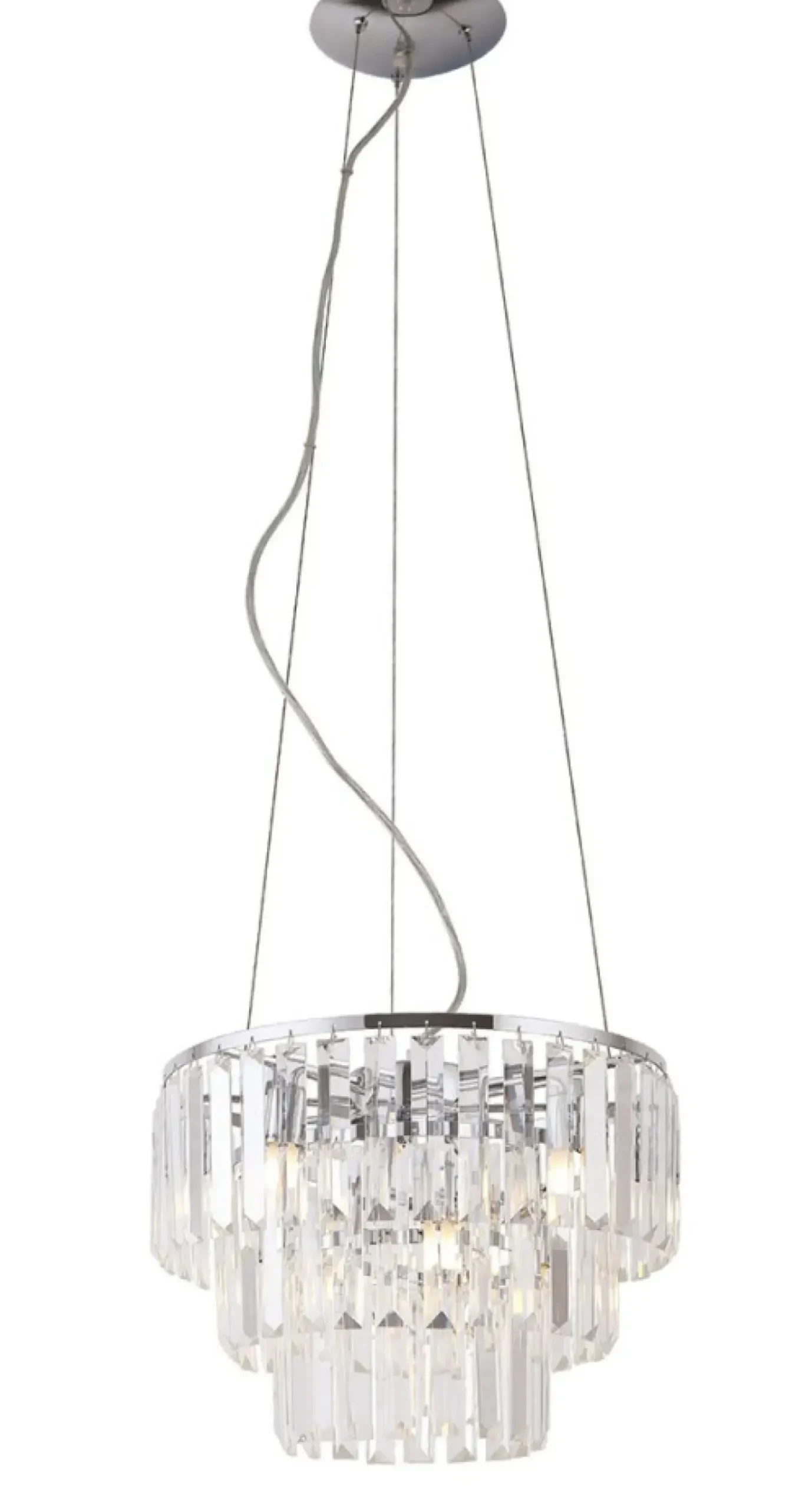 Sklep Kaja Nietuzinkowa, chromowana lampa Ø42cm MX P0259 MONACO | Kaja Cheap