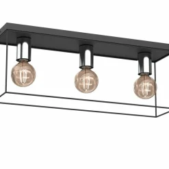 Sklep Kaja Nietuzinkowa lampa sufitowa, srebrne oprawki LX 8116 HOMEN | Kaja Store