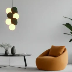 Sklep Kaja Nietuzinkowa lampa wisząca, kolorowe kule ABR-GRAPPA--S VINO | Kaja Best Sale