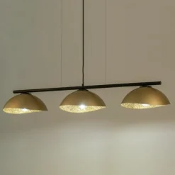 Sklep Kaja Nietuzinkowa lampa wisząca ze złotymi kopułami SIG 40582 SOLAR | Kaja Clearance