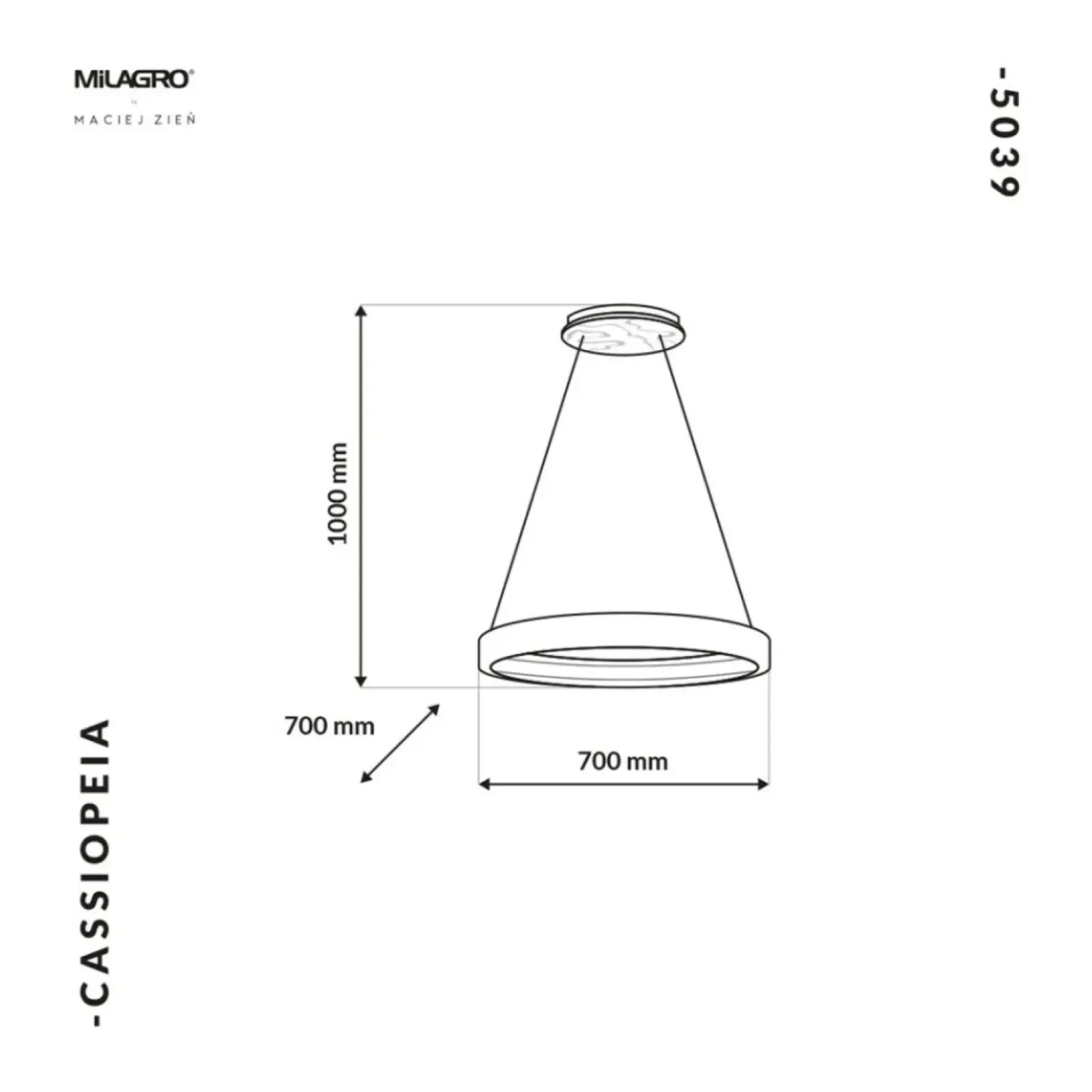 Sklep Kaja Nietuzinkowa, marmurowa lampa wisząca MZ5039 CASSIOPEIA | Kaja Shop