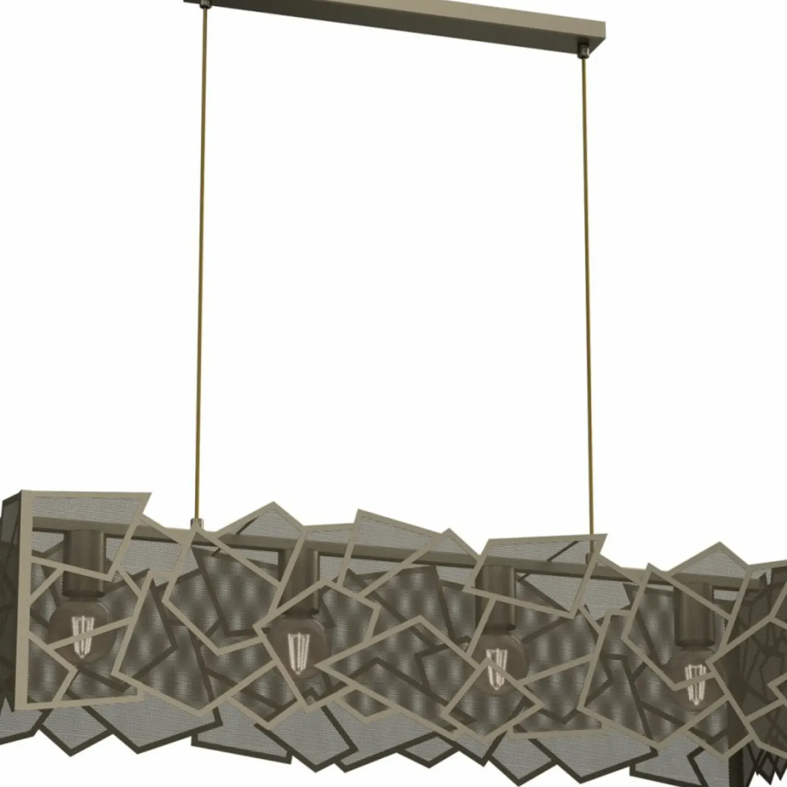 Sklep Kaja Nietuzinkowa, pozioma lampa wisząca nad stół LX 555 CAMO | Kaja Flash Sale