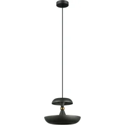 Sklep Kaja Nietypowa, czarna lampa wisząca do kuchni PND-73221-1M-GR - MARINA Best Sale