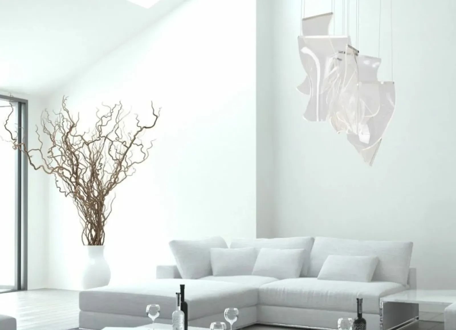 Sklep Kaja Nietypowa lampa wisząca LED ze ściemniaczem MX P0371D SILK | Kaja Best