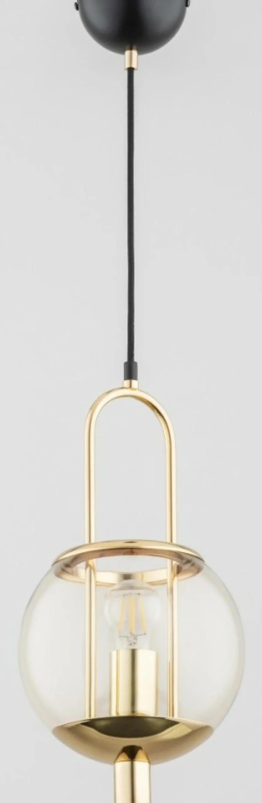 Sklep Kaja Niezwykła czarno-złota lampa wisząca AL 60895 | Kaja Outlet