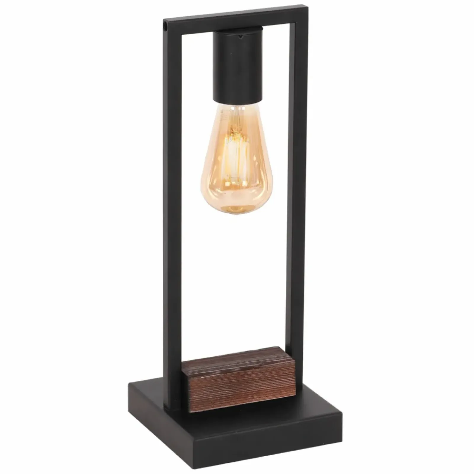 Sklep Kaja Niezwykła lampa stołowa, z dużym gwintem LX 0667 z serii HARD | Kaja* Nowoczesne Lampki Stołowe