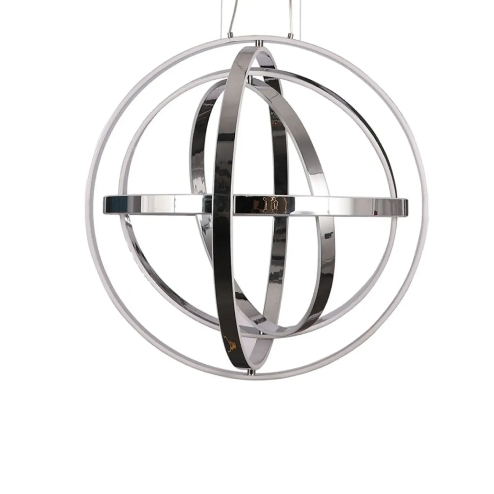 Sklep Kaja Niezwykła lampa wisząca ze wbudowanym LED-em ML6149 z serii COPERNICUS | Kaja Oś chrom Hot