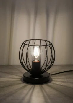 Sklep Kaja Niska, druciana lampka stołowa w stylu loft SIG 50310 z serii CHERRY* Nowoczesne Lampki Stołowe