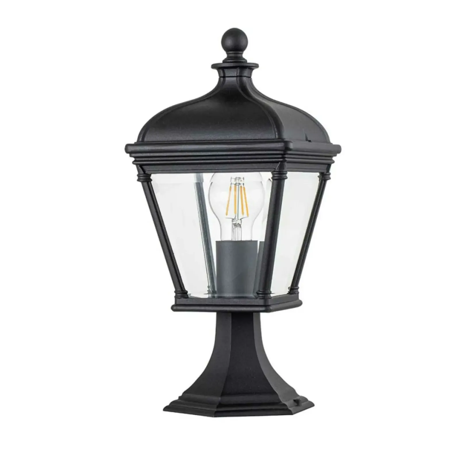 Sklep Kaja Niska lampa ogrodowa, cokołowa BAYVIEW-3M-BK z serii BAYVIEW* Lampy Ogrodowe Stojące