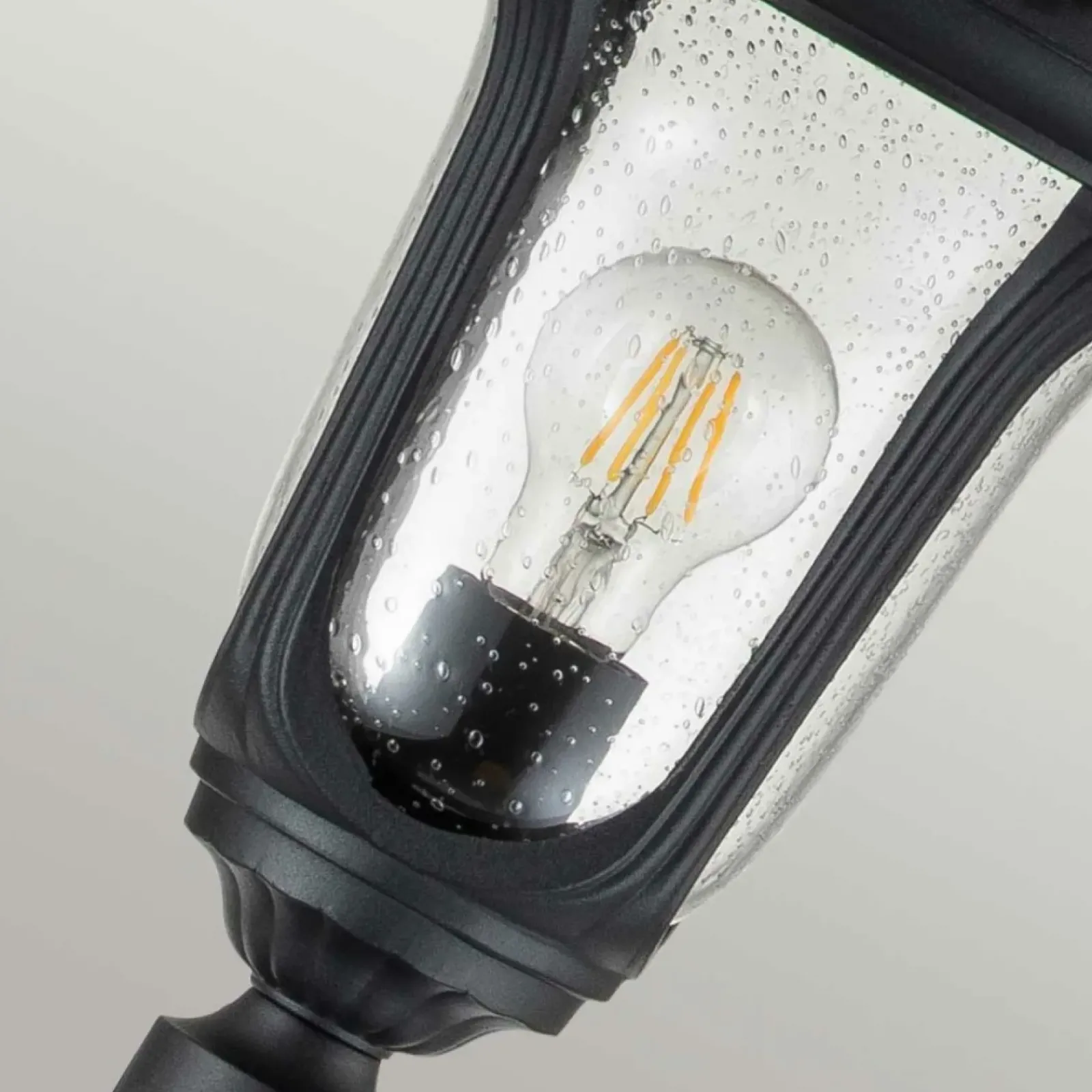 Sklep Kaja Niska lampa ogrodowa, wysokość 115cm CC4-S-BK z serii CHICAGO* Lampy Ogrodowe Stojące