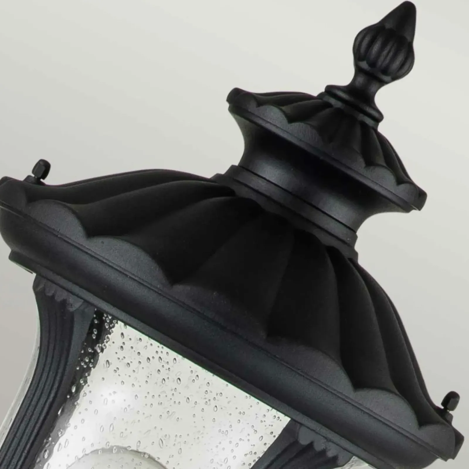 Sklep Kaja Niska lampa ogrodowa, wysokość 115cm CC4-S-BK z serii CHICAGO* Lampy Ogrodowe Stojące