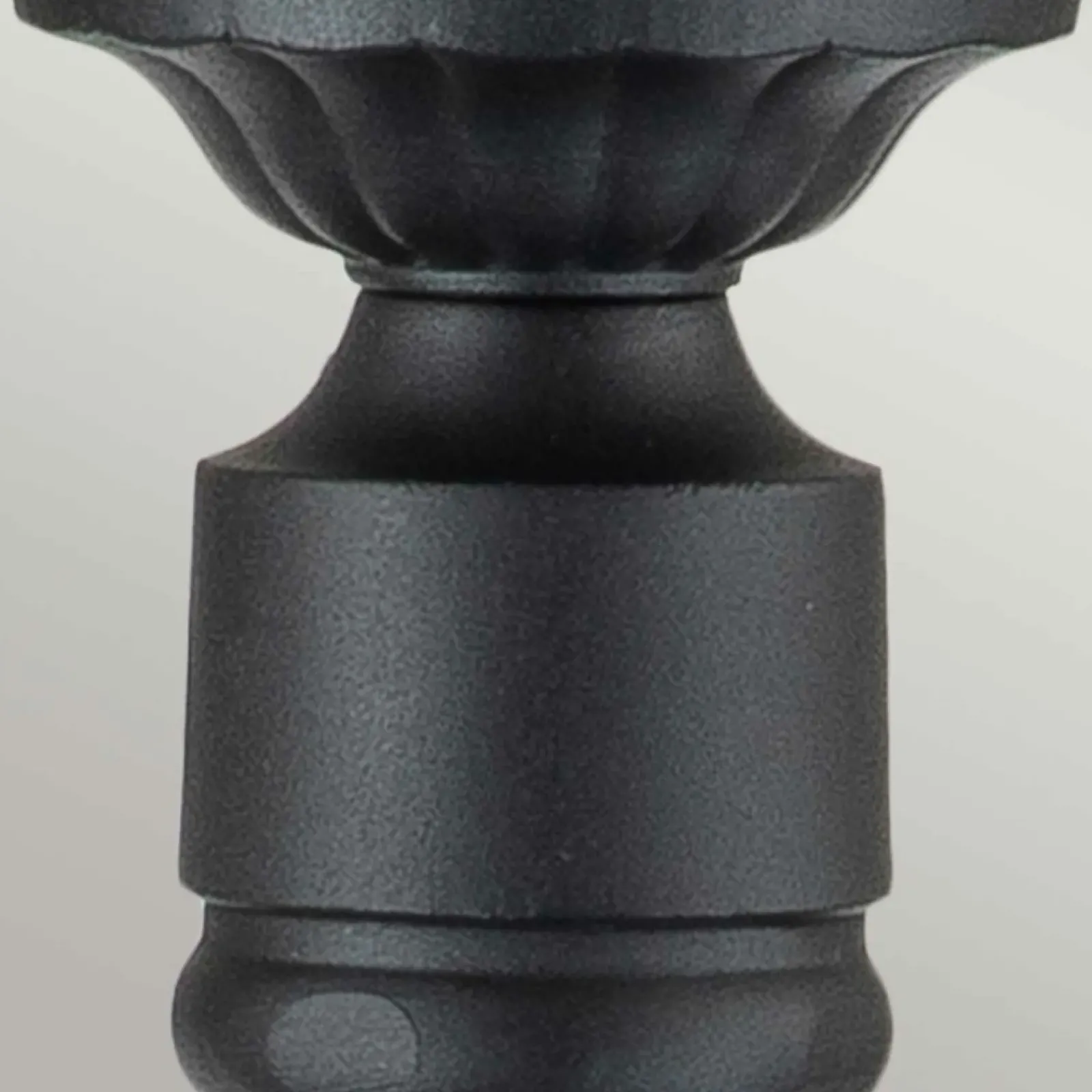 Sklep Kaja Niska lampa ogrodowa, wysokość 115cm CC4-S-BK z serii CHICAGO* Lampy Ogrodowe Stojące
