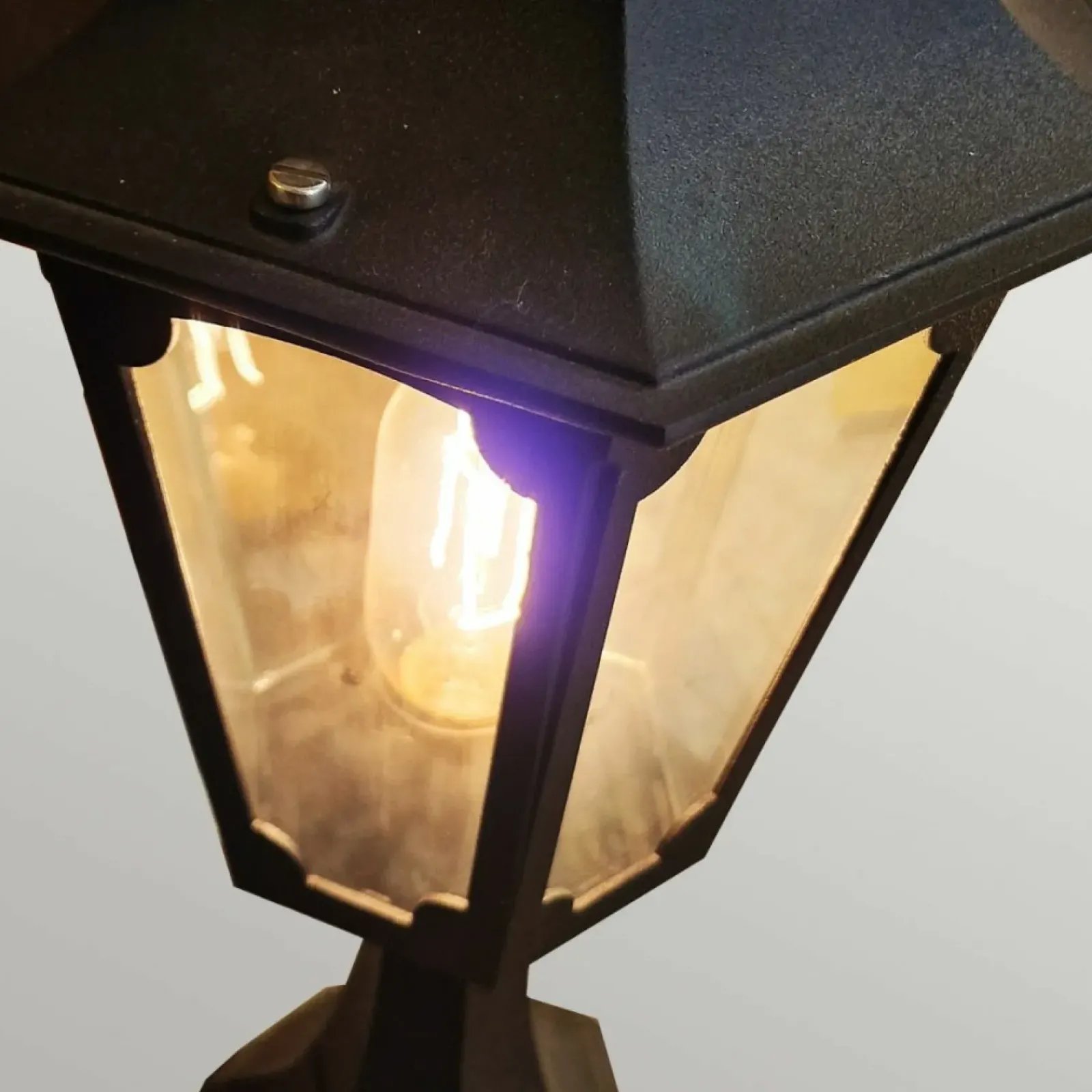 Sklep Kaja Niska lampa ogrodowa, wysokość 50 cm CP4-BLACK z serii CHAPEL* Lampy Ogrodowe Stojące