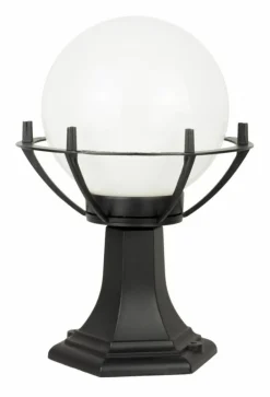 Sklep Kaja Niska lampa ogrodowa, z klasycznym kloszem fi200 K 4011/1/KPO* Lampy Ogrodowe Stojące