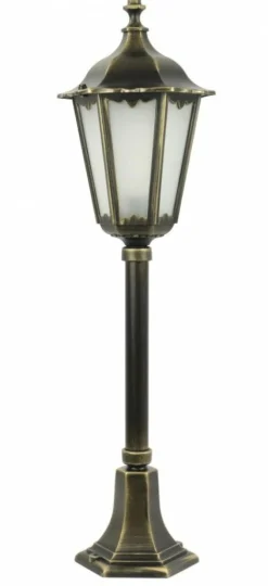 Sklep Kaja Niska lampa zewntrzna na jedną żarówkę K 5002/3 z serii RETRO CLASSIC | Kaja Ośw* Lampy Ogrodowe Stojące