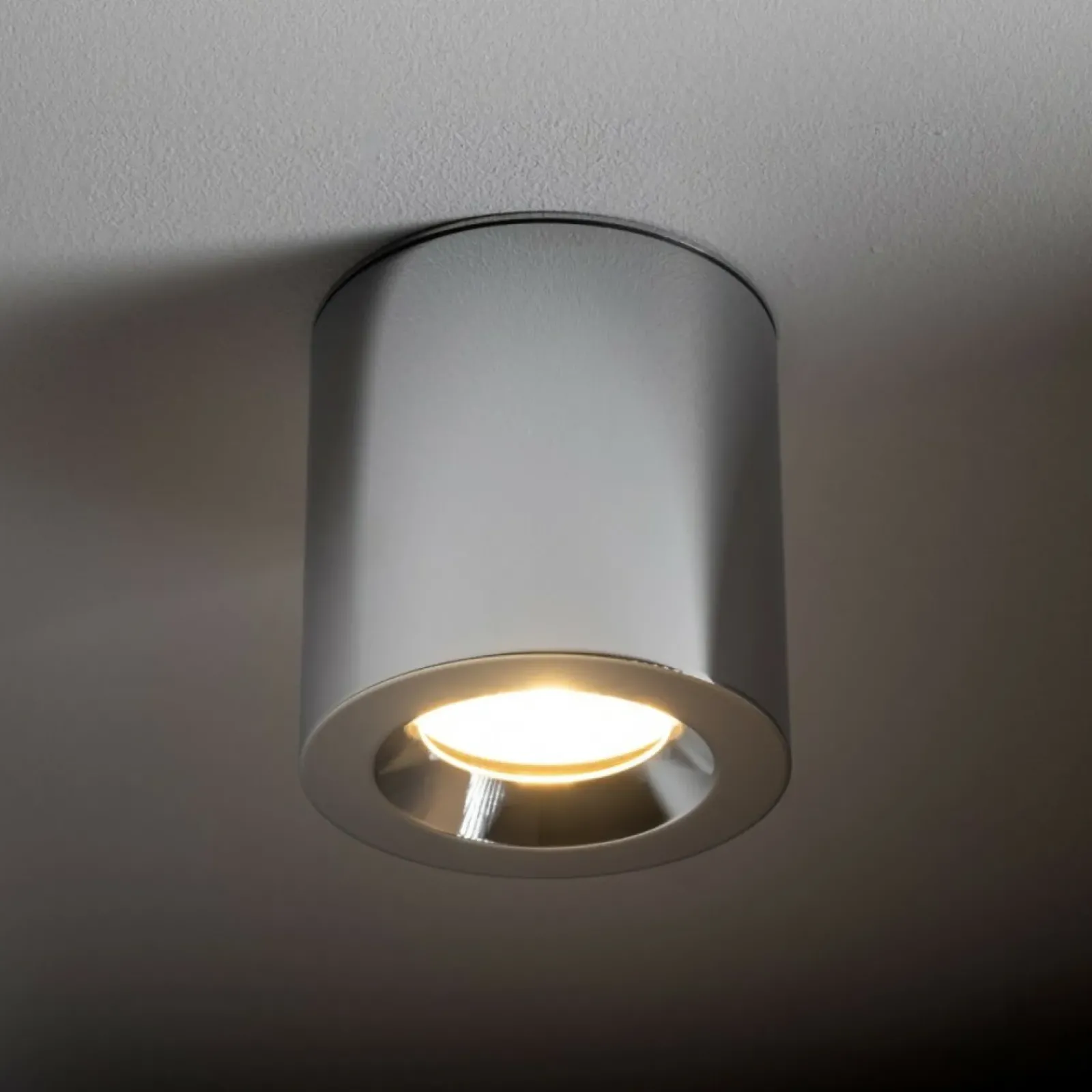Sklep Kaja Niski spot na jedną żarówkę GU10 8,5x8,5cm 10713 CEARA | Kaja* Lampy Do Łazienki